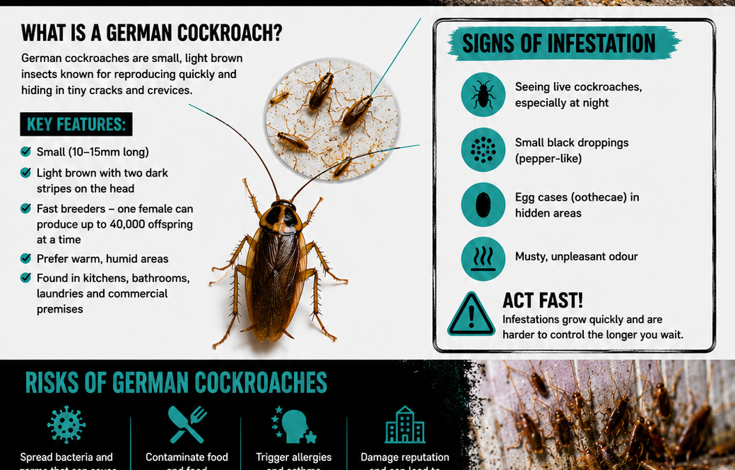 The German Cockroach – How They Arrive and Why They Explode